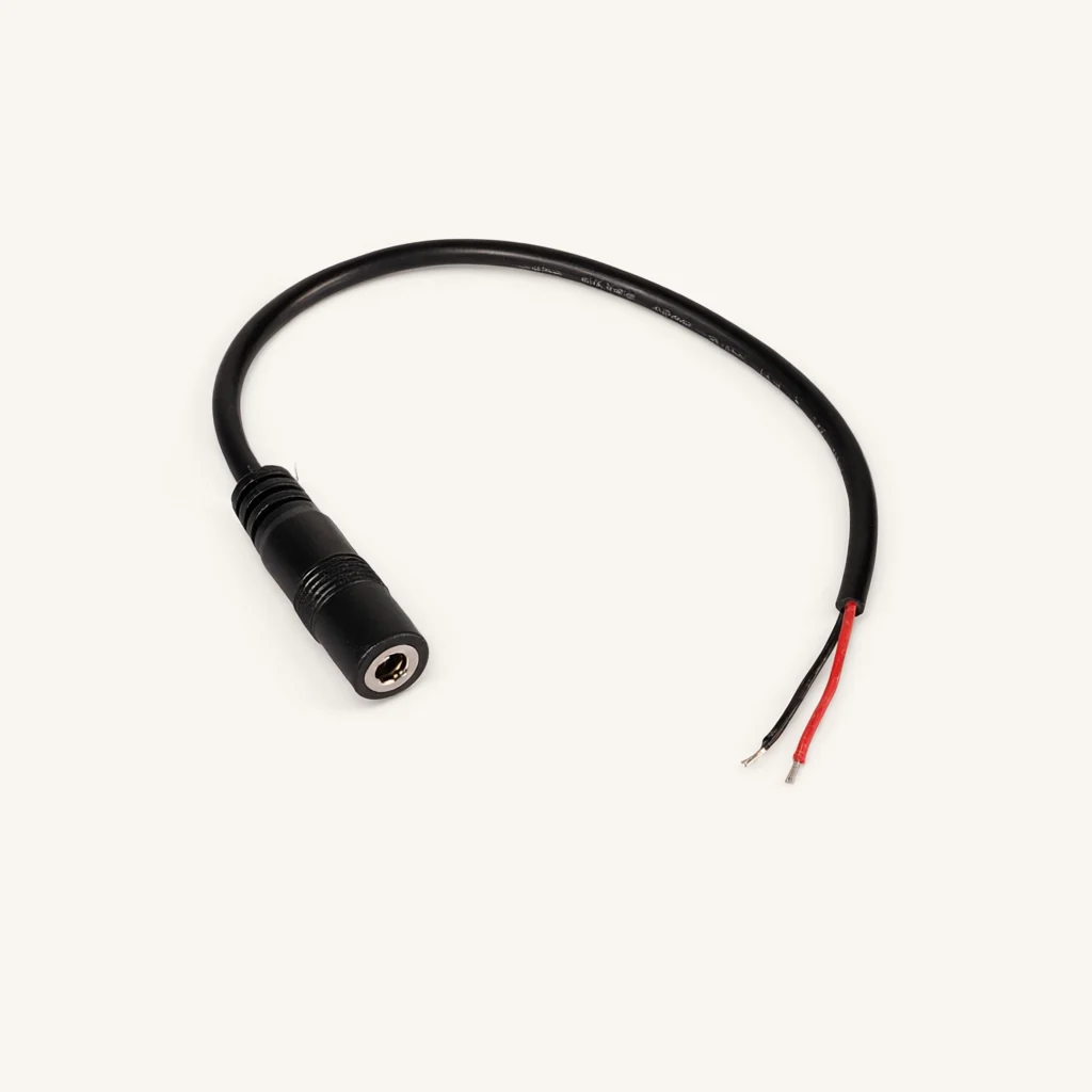 3.5 × 1.35 mm DC Female Pigtail