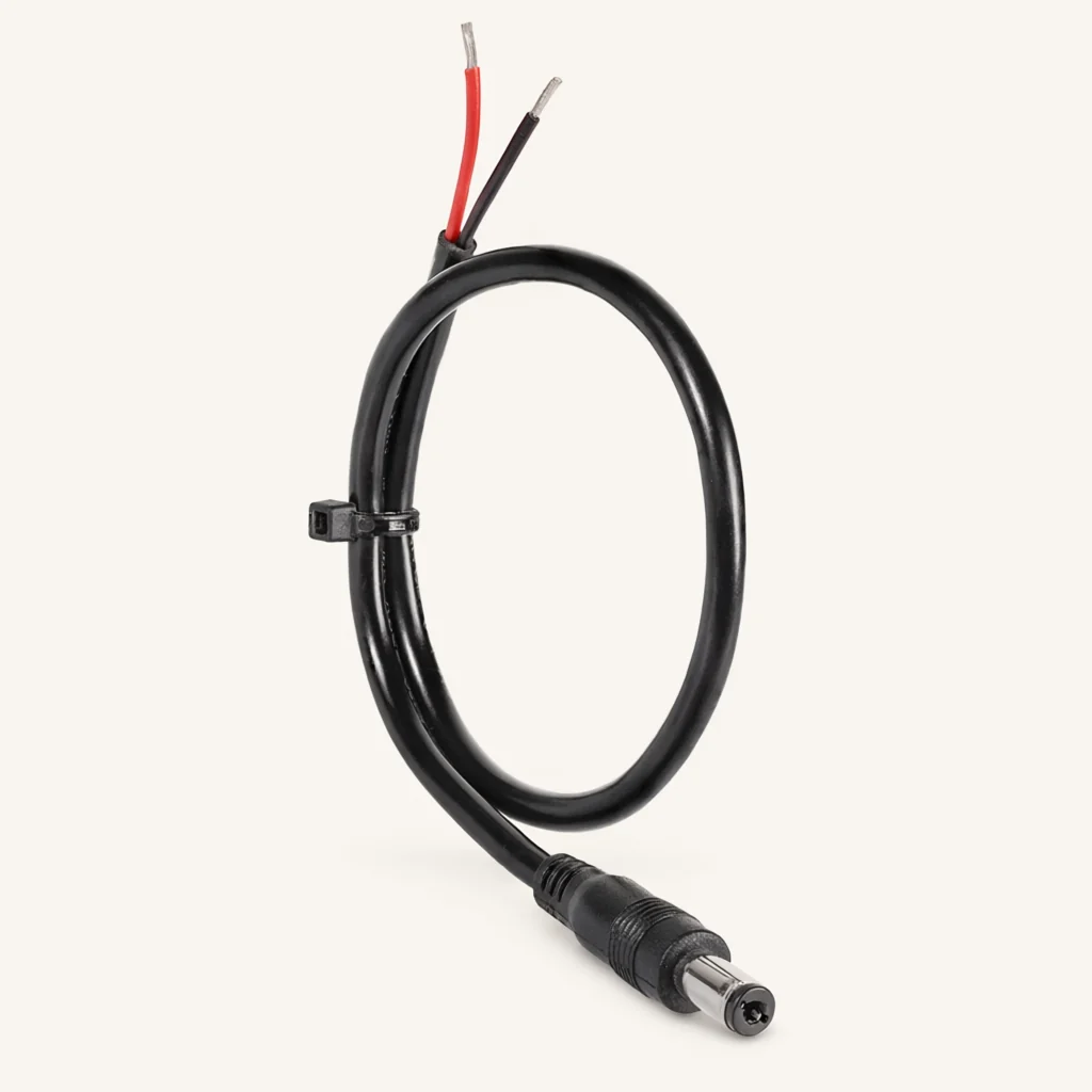 5.5 × 2.1 mm DC Male Pigtail